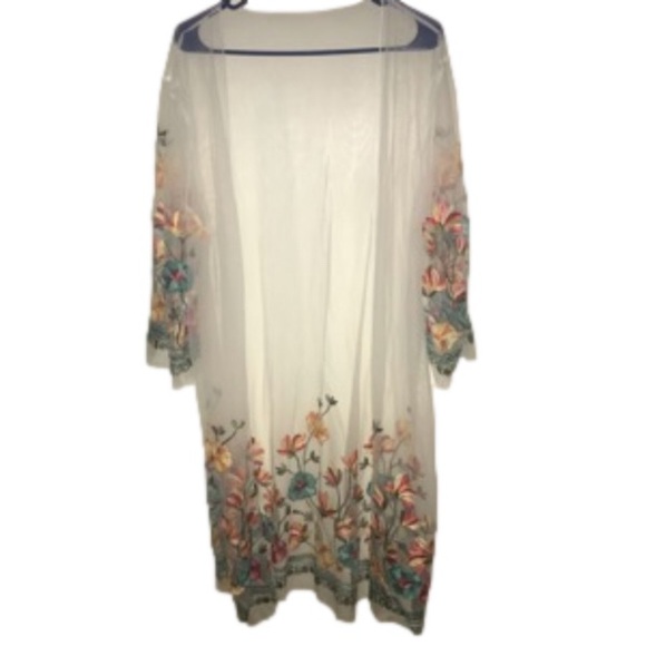 SHEIN Sweaters - Shein floral kimono